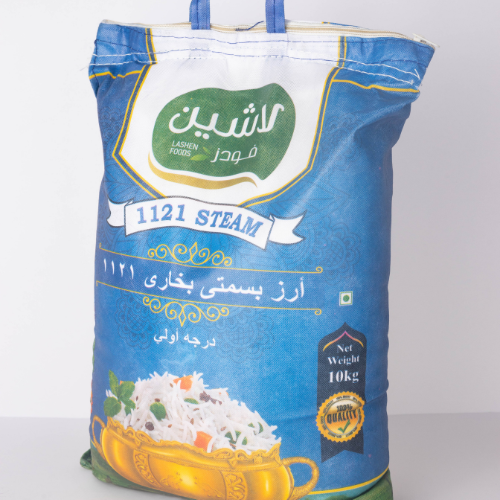 10KG Premium Basmati – 1121 Steam Rice by Lashen Foods